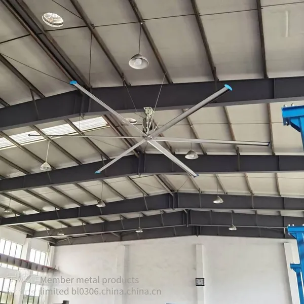Large Hanging Fans for Ventilation in Guangzhou Farms and Cooling in Workshops, Energy-saving High-power Hanging Fans photo-3