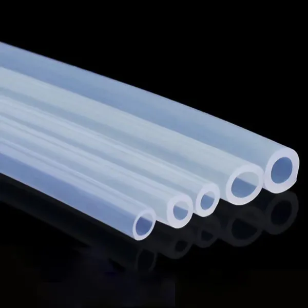 White Semi-transparent and Colored Silicone Rubber Tube for Coffee Machines Water Dispenser Aquarium Peristaltic Pump photo-3