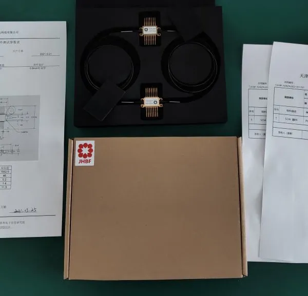 JHBF 1060nm PM Butterfly SOA (Semiconductor Optical Amplifier) photo-3