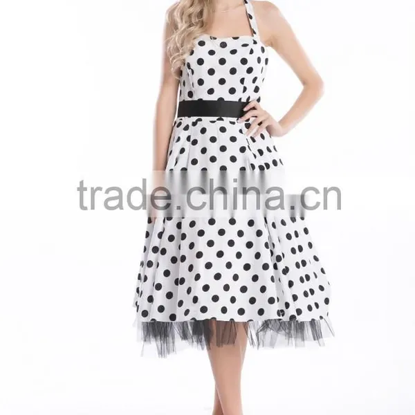 Bestdress Audrey Vintage Black 1950's Swing in Stock Plus Size Rockabilly Dress photo-5