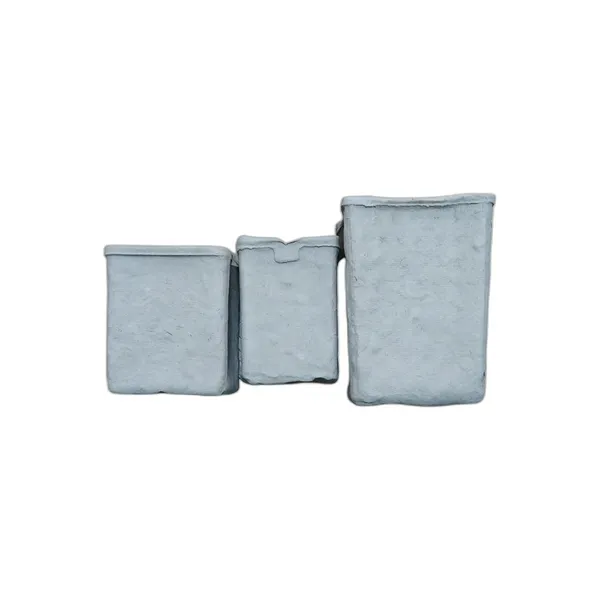 Die-Cut Molded Pulp End Closure With Precision Tolerances +/-0.5mm for Automated Assembly Lines