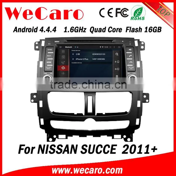 Wecaro 8" Android 4.4.4 WC-NS8011 WIFI 3G Car Navigation System for Nissan SUCCE Car Dvd Player 2011 2012 2013 photo-4