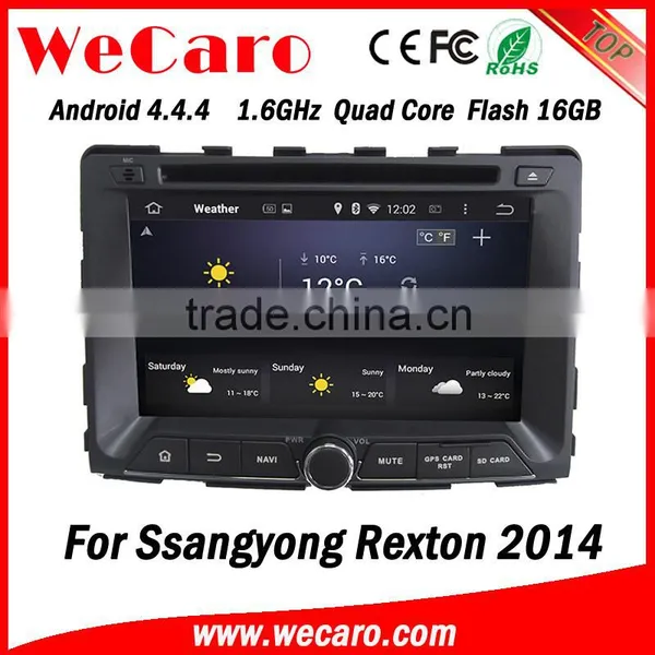 Wecaro WC-SY7070 7" Android 4.4.4 WIFI 3G Touch Screen Car Audio Player Car Dvd Gps for Ssangyong Rexton 2014 photo-6