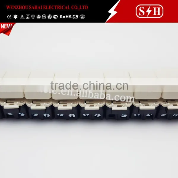 2016 New Design Hot Selling Lighting Switch Socket Wall Switch Fashion Switches