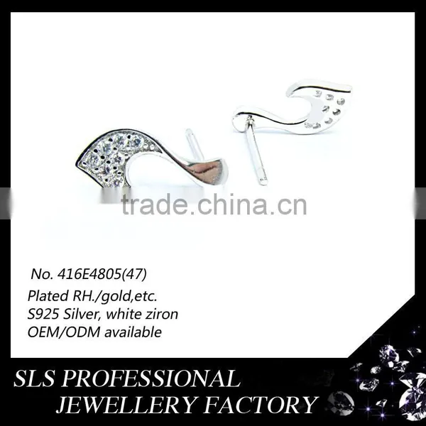 Fashion Cartilage Piercing Earring Simple Light Weight Stud Earring for Little Girls Wear With Butterfly Push Back Earring Stud photo-3