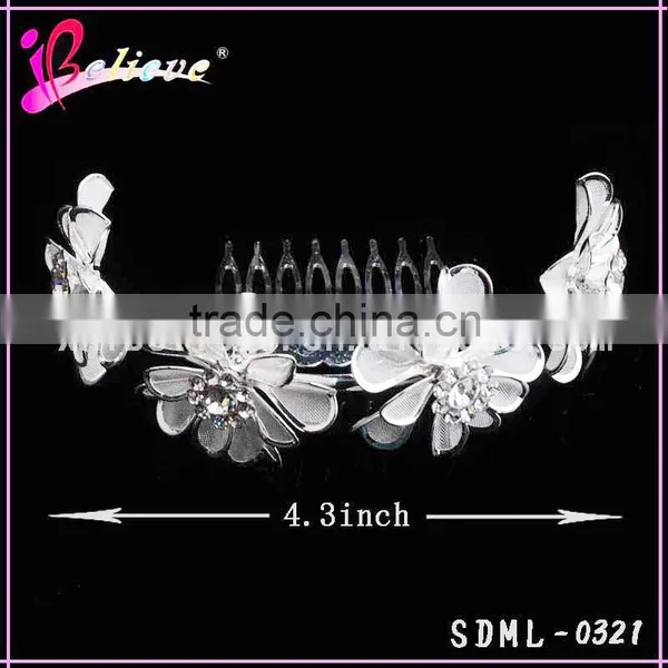 Wedding Hair Accessories Hot Selling Hair Jewelry Flower Girls Hair Combs