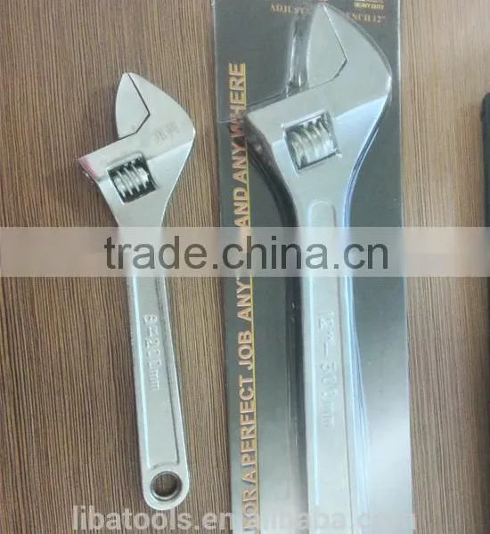China Supplier Quality Hand Tool Adjustable Wrench photo-2