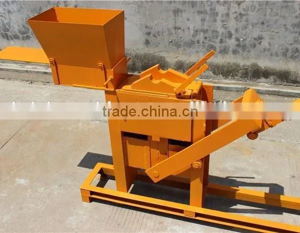 Manual Simple Compressed Hand Power Earth Blocks Machinery FL1-40 photo-3