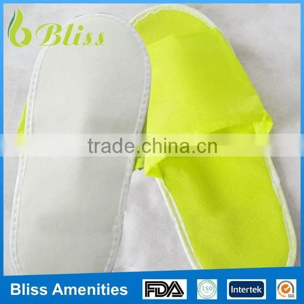 N186 High Quality China Best Price Customized Logo Yangzhou Hotel Slippers