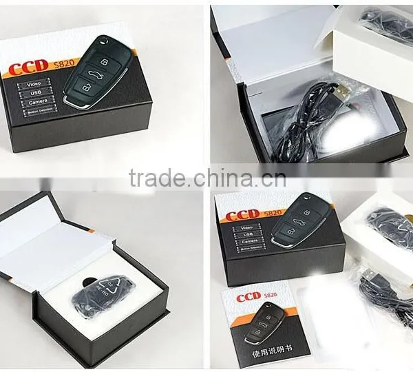720P Audi Car Key Camera Hidden Camera Mini Keychain Camera With Night Vision photo-4