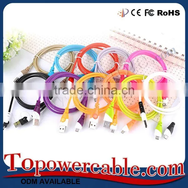 Cheap Customized Logo Micro Usb Charger Transfer Data Cables For Htc Phones photo-6
