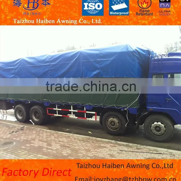 PVC Tarpaulin Canvas Truck Cover Fabric With Low Price photo-5