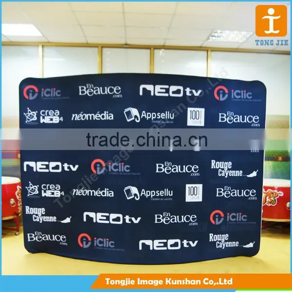 Portable Stretch Tension Fabric Display Banner
