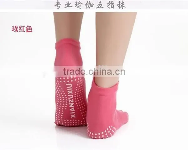 Toes Yoga SocksFor Women With Color photo-3