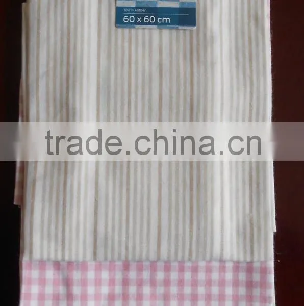 Cotton Plain Weave Kitchen Towel 3pk