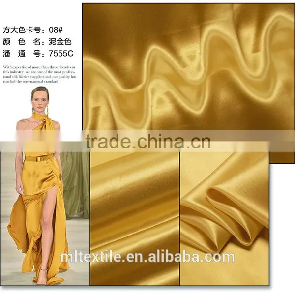 19MM Silk Stretch Satin Fabric photo-4