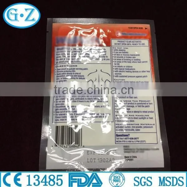 Low Temperature Square Warmer Patch Instant Film Hot Cold Pack Absolutely Necessary photo-3