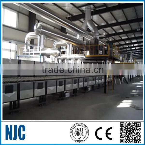 tunnel and roller kiln in zibo