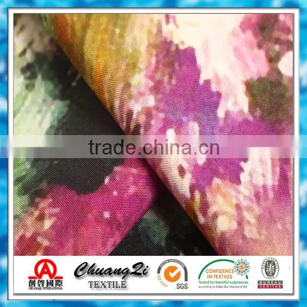 2015 Newest Design 100% Rayon Printed Microfiber Fabric photo-2