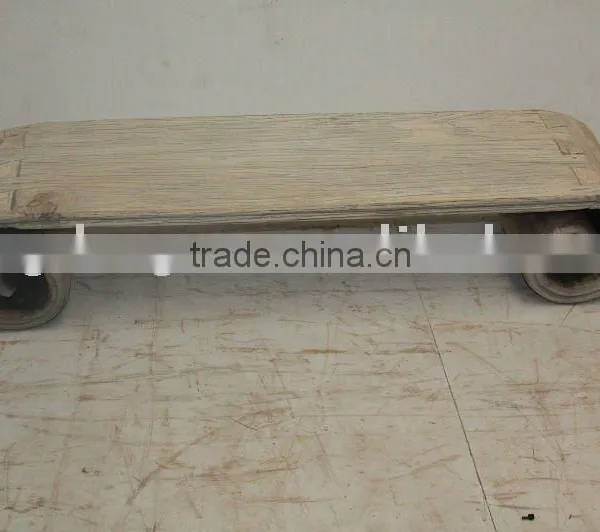 Antique Chinese Natural Scroll Table, Tea Table