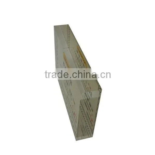 Certificate Display Stand, Acrylic Block Show to Customer photo-2