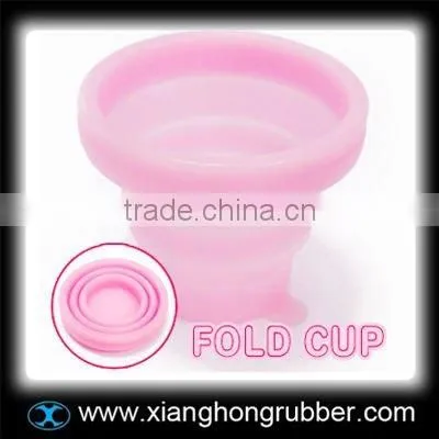 Promotion Gift Silicone Folding Cup