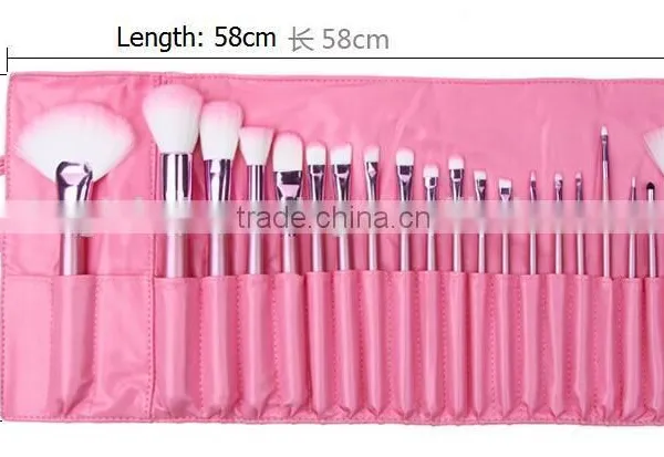 NEW 22pcs Superior Professional Soft Cosmetic Makeup Brush + Pouch Bag Case Makeup Brush Set photo-6