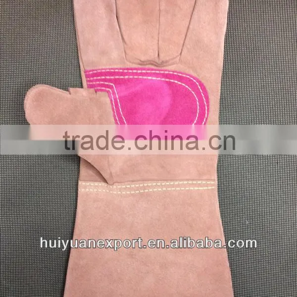 Working Cowhide Split Leather Welding Glove
