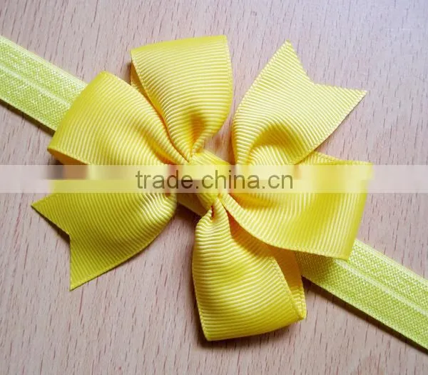 Children's Hair Accessories Australia Ecofriendly Material Fold Over Elastic and Hair Band Bow photo-5