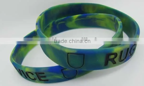 Mixed Color Silicon Band