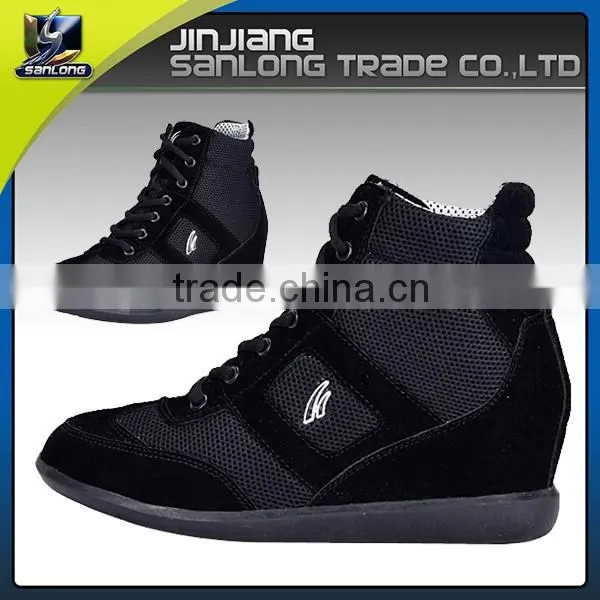 China Latest Design Fashion Leisure Ladies Hidden Heel Shoes