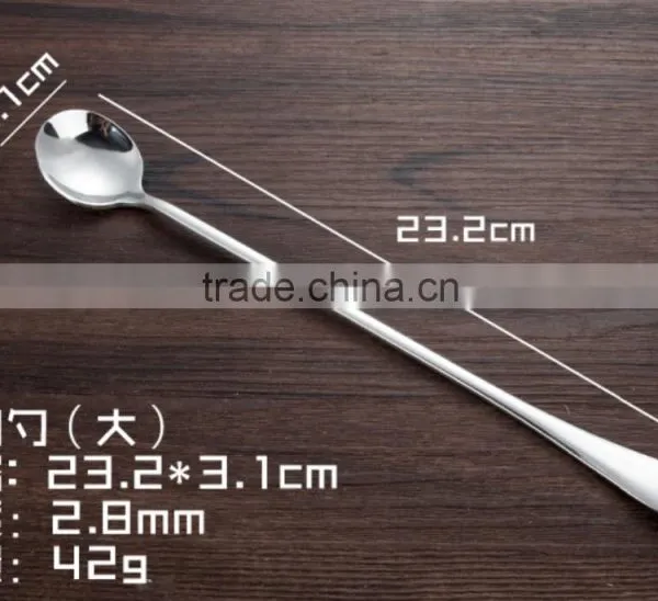 Stainless Long Handle Spoon With Mirror Polishing Factoy Directly in Jieyang photo-2
