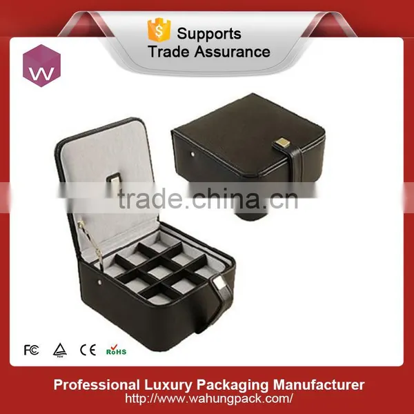 Top End Luxury Custom Cufflink Box Leather photo-4
