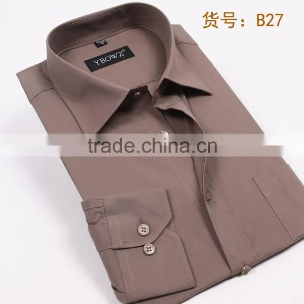 Wholesale Latest Shirt Designs for Men Slim Fit Shirt Man Linen Shirts photo-3