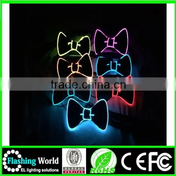 Cool Flashing Attractive and Durable Christmas Bow Tie photo-6