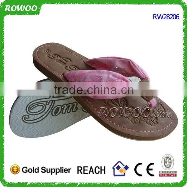 Nice Fashion Design Girl/Lady Slipper Flip Flops Fabric photo-6