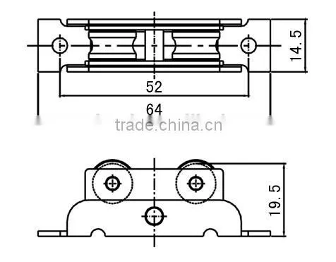 Sliding Window Roller,Window Pulley Bearing photo-6