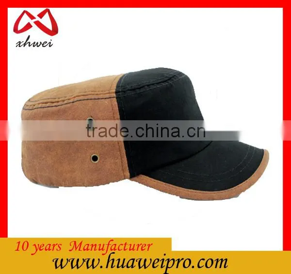 Wholesale High Quality Fashion Sun Cap 100% Cotton Army Cap photo-3
