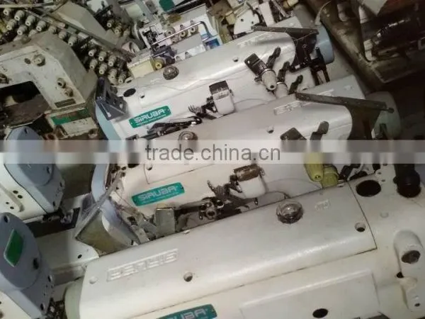 Low Price Used Japan Siruba Interlock Industrial Sewing Machine for Selling photo-2