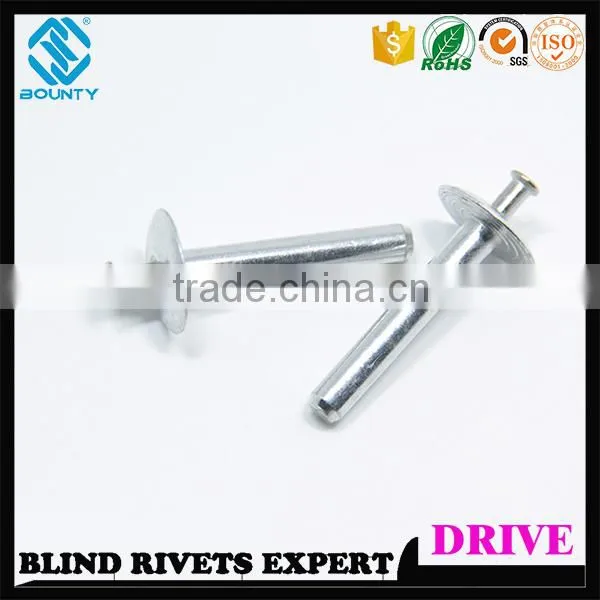 ALUMINUM CSK HEAD HAMMER DRIVE IN RIVETS photo-2