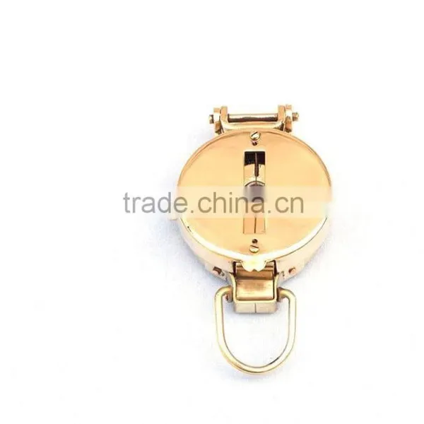 Nautical Solid Brass Military Compass -Antique Brass Compass 13428 photo-3