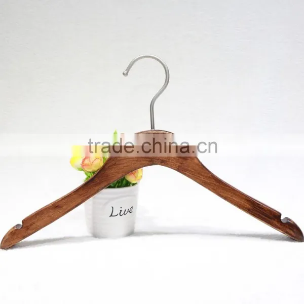 Anti Slip Wooden Coat Hanger for Clothes Display