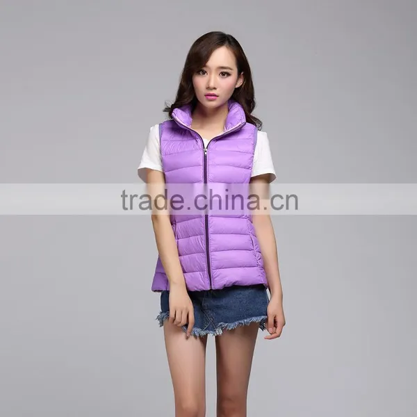 Women's Winter Padded Latest Waistcoat for Women Design photo-2