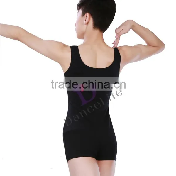 A2626 Black Dance Unitard Wholesale Tank Ballet Unitards photo-4