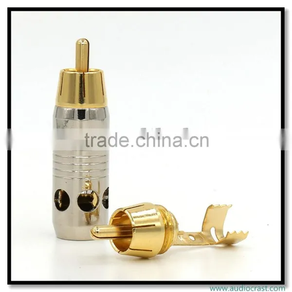 New Terminal Connector RCA Cable Connectors photo-3
