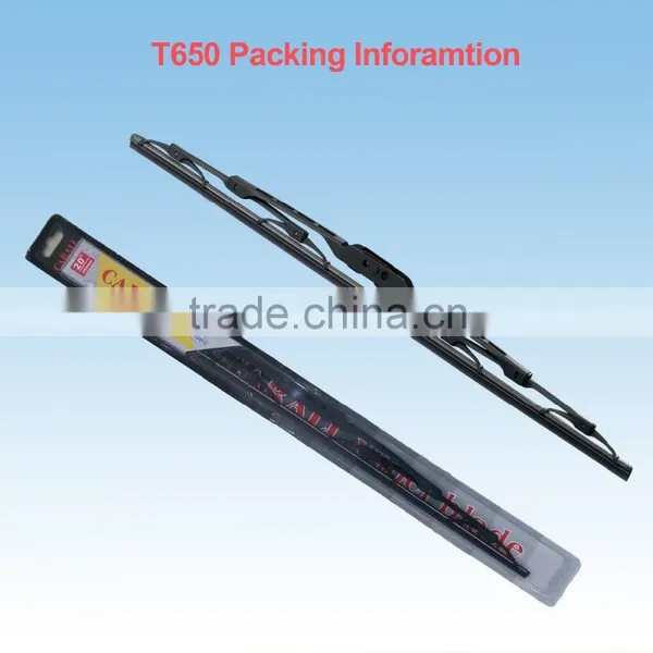 T650 Car Accessories Stainless Steel Windshield Wiper Blade photo-5