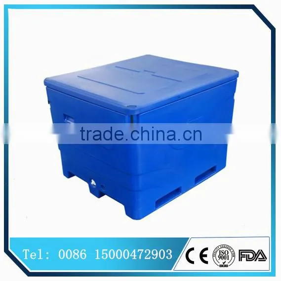 1000L Chilly Plastic Seafood Ice Chest, Seafood Processing Insulated Container photo-4