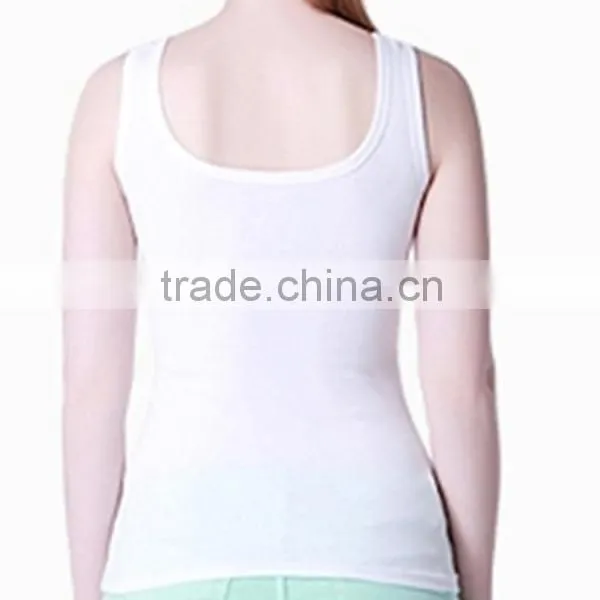 2015 Girls Cotton Ladies Vest With Quick Dry and Moisture Transfer Function photo-4