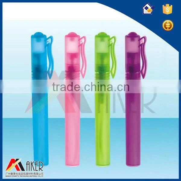 10ml Blue Color Pen Shape Cosmetic Empty Plastic Bottle