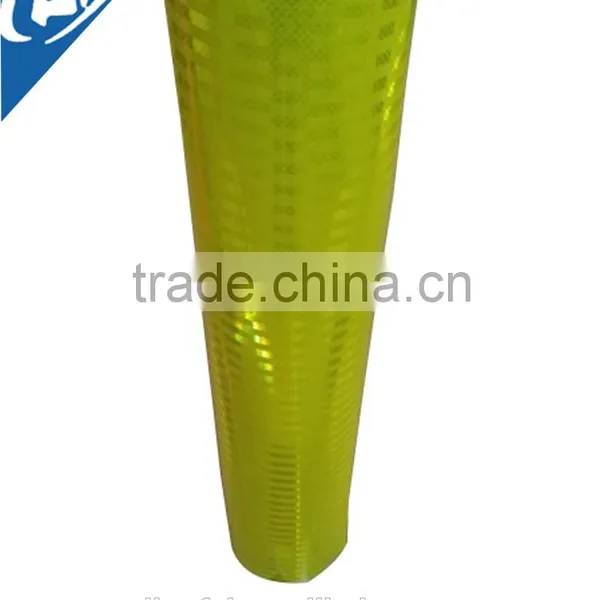 Green Color PVC Retro-reflective Material or Traffic Signs Face